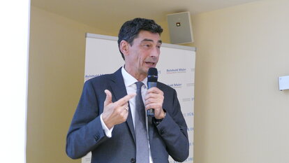 Bernhard Sibold, Präsident der Hauptverwaltung der Bundesbank in Baden-Württemberg