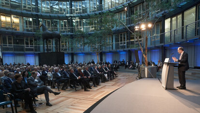 Wie schon die vergangenen Jahre, war das Allianz-Forum auch 2018 wieder bis auf den letzten Platz besetzt.