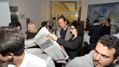 Launch des Kooperationsprojekt mit dem Berliner "Tagesspiegel" 