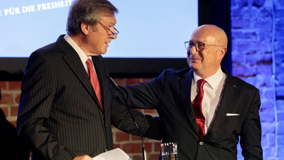 Prof. Dr. Karl-Heinz Paqué und Dr. Wolf-Dieter Zumpfort 