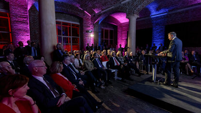 Christian Lindner hält seine Rede