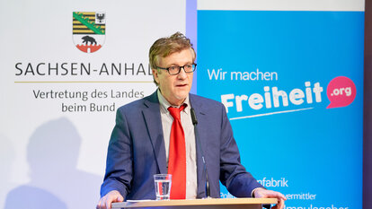 Hielt einen interessanten Vortrag: Kessler-Biograf Laird M. Easton