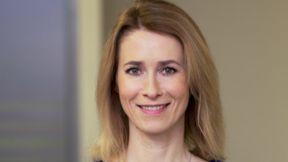 Kaja Kallas, Vorsitzende der Estnische Reformpartei.