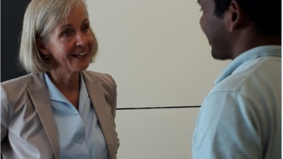 Prof. Dr. Ursula Münch im Gespräch 