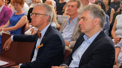 S. E. Dr. Paul Seger und Professor Ludwig Theodor Heuss