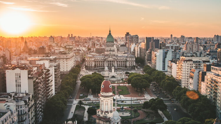 Buenos Aires, Hauptstadt von Argentinien