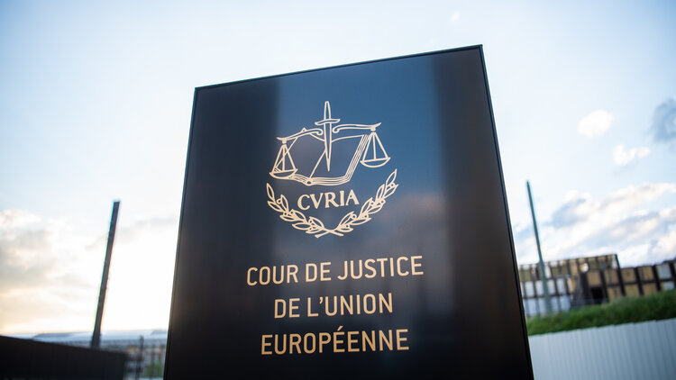 Der Europäische Gerichtshof (EuGH) in Luxemburg.