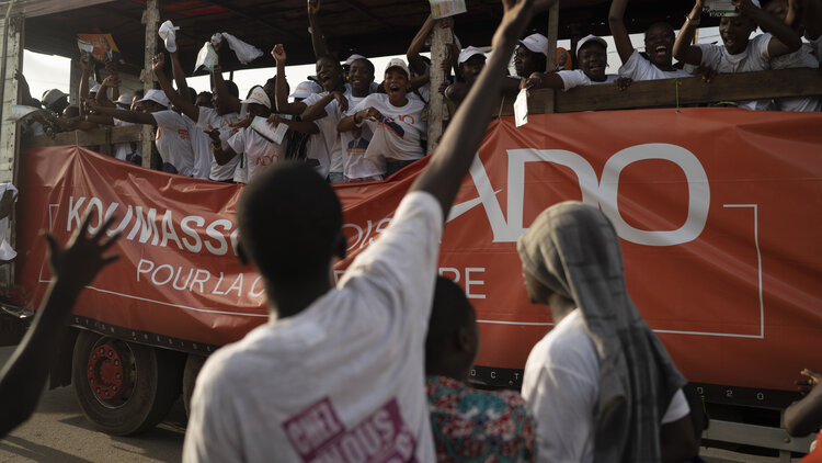 Unterstützer von Alassane Ouattara