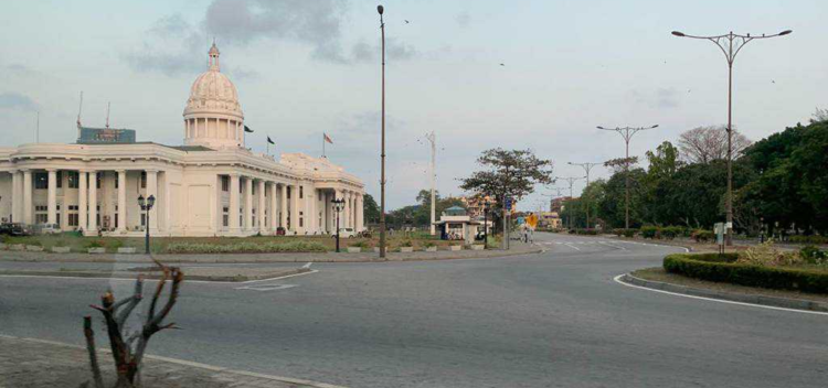 Das Rathaus in Colombo, der Hauptstadt von Sri Lanka 