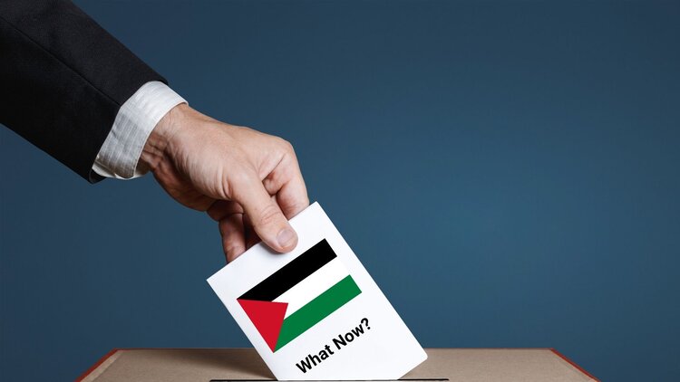 Voting in Palestine picture