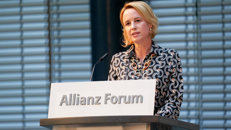 Julia Becker im Allianz Forum