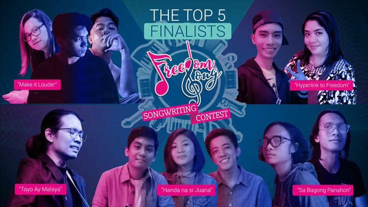 Freedom Song Top 5 Finalists