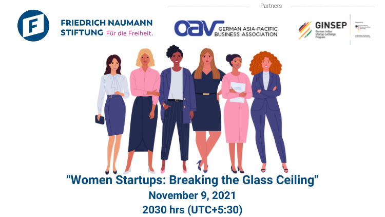 Event Poster: women-startups-breaking-the-glass-ceiling