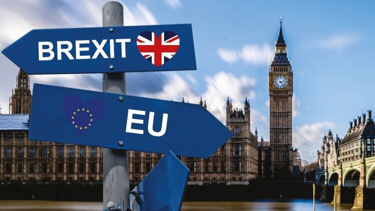 Brexit-EU-Schilder