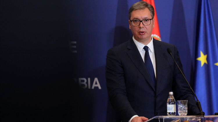   Serbiens Präsident Aleksandar Vučić hat das Land seit der Machtübernahme seiner Partei 2012 in einen faktischen Einparteienstaat umgebaut.
