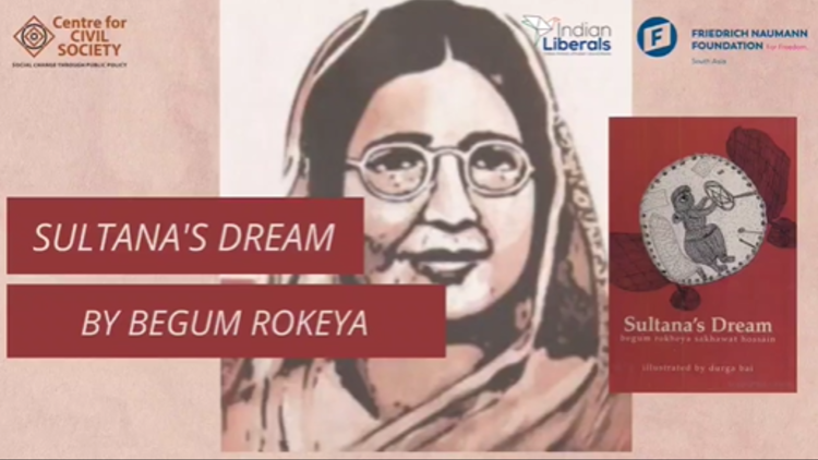 Begum Rokeya - Indian Liberal Poster