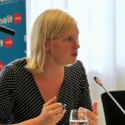 Nina Stahr, Landesvorsitzende der Berliner Bündnis 90/ Die Grünen