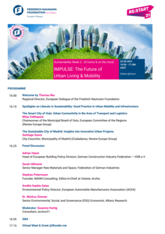 Invitation Sustainability Week 2: Impulse