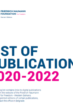 List of Publications 2020-2022
