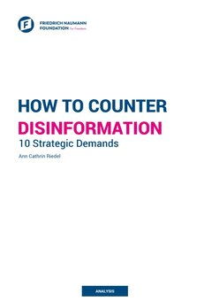 How to counter disinformation