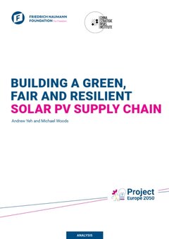 Building a green, fair and resilient solar PV supply chain