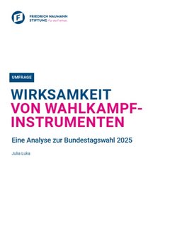 Wirksamkeit von Wahlkampfinstrumenten