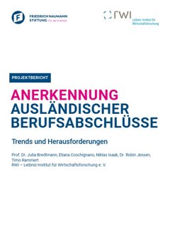 Anerkennung ausländischer Berufsabschlüsse