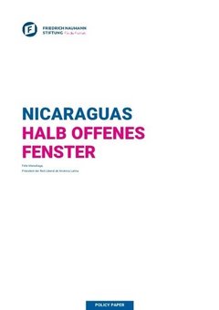 Nicaraguas halb offenes Fenster