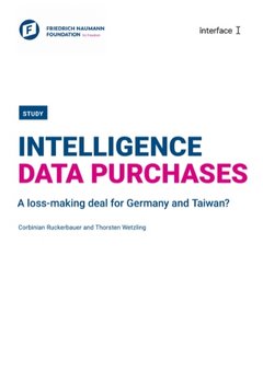 Intelligence data purchases