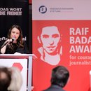 Die Tunesierein Hanéne Zbiss wurde mit dem Raif Badawi Award 2019 ausgezeichnet.