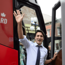 Justin Trudeau im Wahlkampf