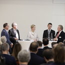 Die erste Talkrunde auf dem Innovationskongress 2019