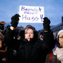 Foto: Demo am Brandenburger Tor