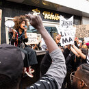 Demo zum Tode von George Floyd Black Lives Matters