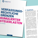 Verfassungsrechtliche Grenzen kumulierter Steuerlast