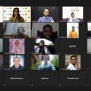 Snap from online workshop