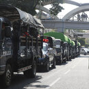 Polizisten in Myanmar