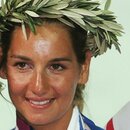 Sophia Bekatorou at the Athens 2004 Olympic Games