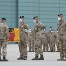 Ankunft des letzten Brigadegeneral aus Afghanistan. 