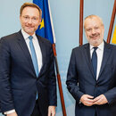 Christian Lindner und Steffen Saebisch