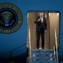 Präsident Joe Biden besteigt die Air Force One für eine Reise nach Israel und Saudi-Arabien