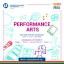 Performance Art Competition Poster