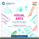 Visual Arts Competition Poster