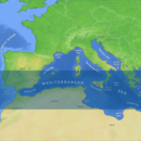 Mediterranean map