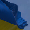Ukraine Flagge