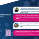 panelists' thoughts on data science