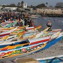 Marché Soumbedioune, Senegal, Afrika. 