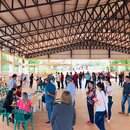 Wahllokal in der Stadt Fernando de la Mora