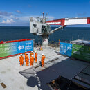 Offshore-Plattform von Neptune Energy, auf der grüner Wasserstoff produziert wird