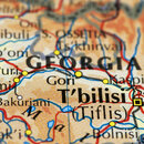 T'bilisi Karte Nahaufnahme